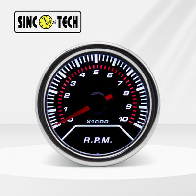 8023T Zeiger 52 mm Drehzahlmesser Tachometer Sinco Tech Auto Mobile LED-Anzeige Tachometer