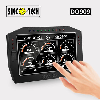Qualität DO909 12v 7 Autorennen-Armaturenbrett-Messgerät Zoll LCD 9VDC usine